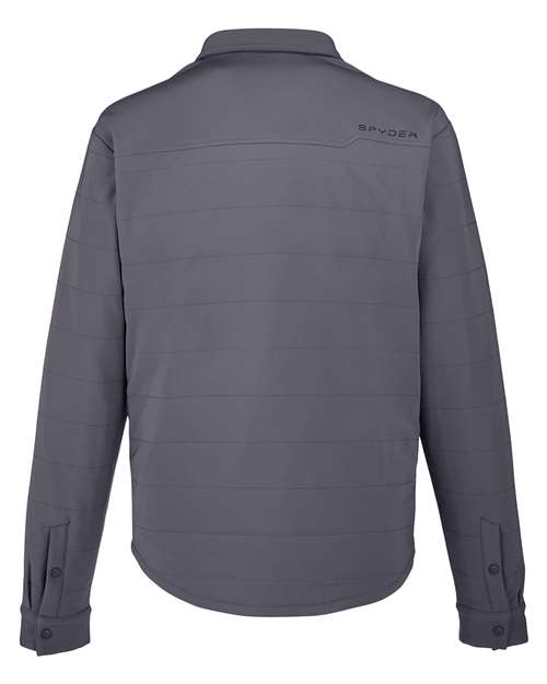 Spyder S17030 Adult Transit Shirt Jacket #color_POLAR