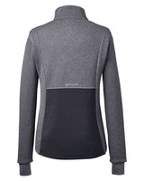 Spyder S17299 Ladies' Pursuit Jacket #color_BLACK HTHR/ BLK