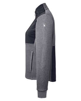 Spyder S17299 Ladies' Pursuit Jacket #color_BLACK HTHR/ BLK