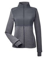 Spyder S17299 Ladies' Pursuit Jacket #color_BLACK HTHR/ POL