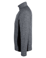 Spyder S16561 Men's Constant Half-Zip Sweater #color_BLACK HTHR/ BLK