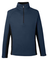 Spyder S16561 Men's Constant Half-Zip Sweater #color_FRONTIER/ BLACK