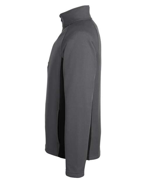 Spyder S16561 Men's Constant Half-Zip Sweater #color_POLAR/ BLACK