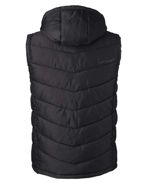 Spyder S16642 Men's Pelmo Puffer Vest #color_BLACK