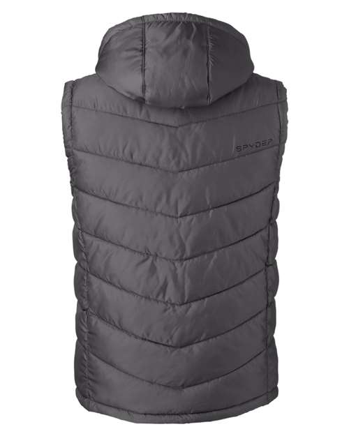 Spyder S16642 Men's Pelmo Puffer Vest #color_POLAR