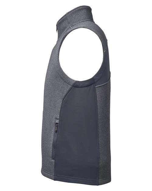 Spyder S17274 Men's Pursuit Vest #color_BLACK HTHR/ POL