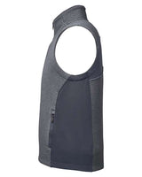 Spyder S17274 Men's Pursuit Vest #color_BLACK HTHR/ POL
