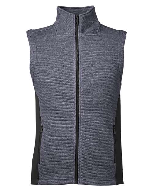 Spyder S17274 Men's Pursuit Vest #color_FRONTR HTHR/ BLK