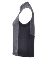 Spyder S17275 Ladies' Pursuit Vest #color_BLACK HTHR/ BLK