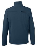 Spyder 187334 Men's Transport Soft Shell Jacket #color_FRONTIER/ BLACK