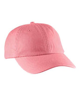 Adams LO101 Ladies' Optimum Pigment-Dyed Cap #color_CORAL