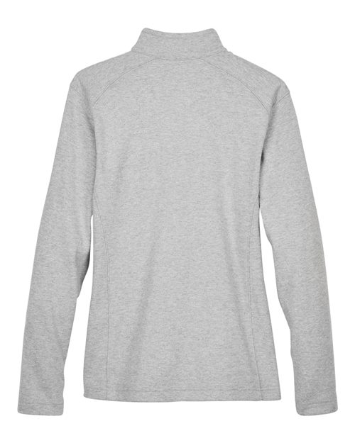 Devon & Jones DG479W Ladies' DRYTEC20 Performance Quarter-Zip #color_G HT/ G HT/ F BL