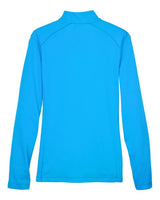 Devon & Jones DG479W Ladies' DRYTEC20 Performance Quarter-Zip #color_OC BL/ NV/ OC BL