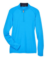 Devon & Jones DG479W Ladies' DRYTEC20 Performance Quarter-Zip #color_OC BL/ NV/ OC BL