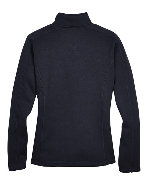Devon & Jones DG793W Ladies' Bristol Full-Zip Sweater Fleece Jacket #color_BLACK