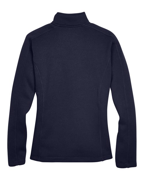 Devon & Jones DG793W Ladies' Bristol Full-Zip Sweater Fleece Jacket #color_NAVY