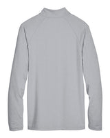 Devon & Jones DG480 CrownLux Performance Men's Clubhouse Micro-Stripe Quarter-Zip #color_BLACK