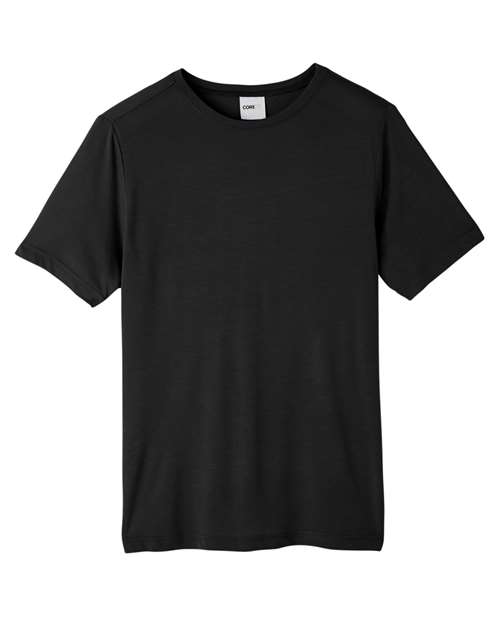 Core 365 CE111 Adult Fusion ChromaSoft Performance T-Shirt #color_BLACK