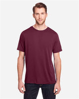 Core 365 CE111 Adult Fusion ChromaSoft Performance T-Shirt #color_BURGUNDY