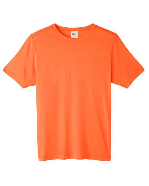 Core 365 CE111 Adult Fusion ChromaSoft Performance T-Shirt #color_CAMPUS ORANGE
