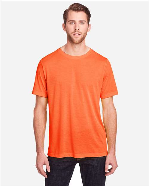 Core 365 CE111 Adult Fusion ChromaSoft Performance T-Shirt #color_CAMPUS ORANGE