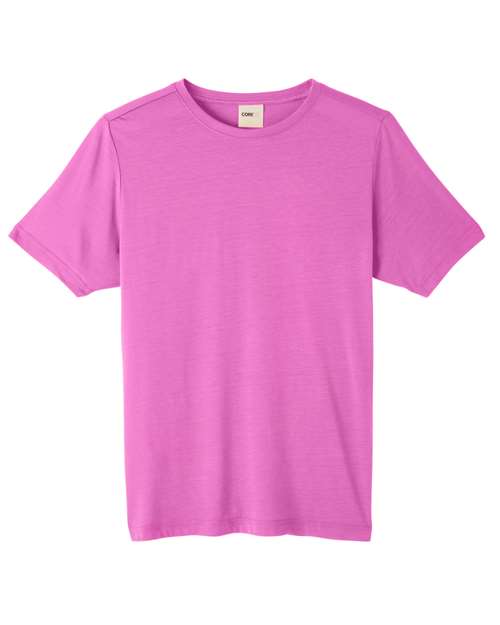 Core 365 CE111 Adult Fusion ChromaSoft Performance T-Shirt #color_CHARITY PINK