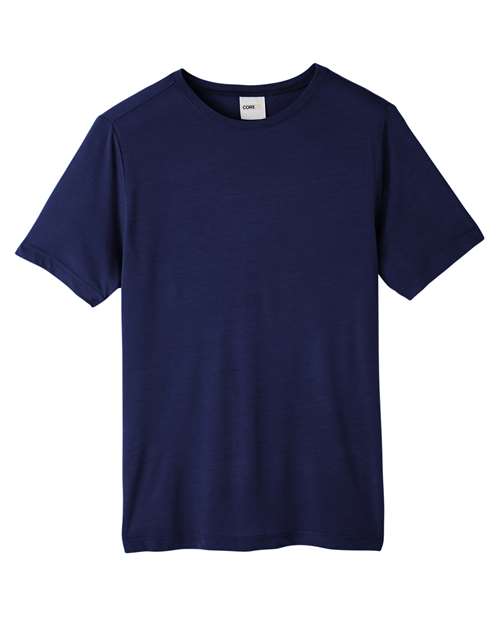Core 365 CE111 Adult Fusion ChromaSoft Performance T-Shirt #color_CLASSIC NAVY