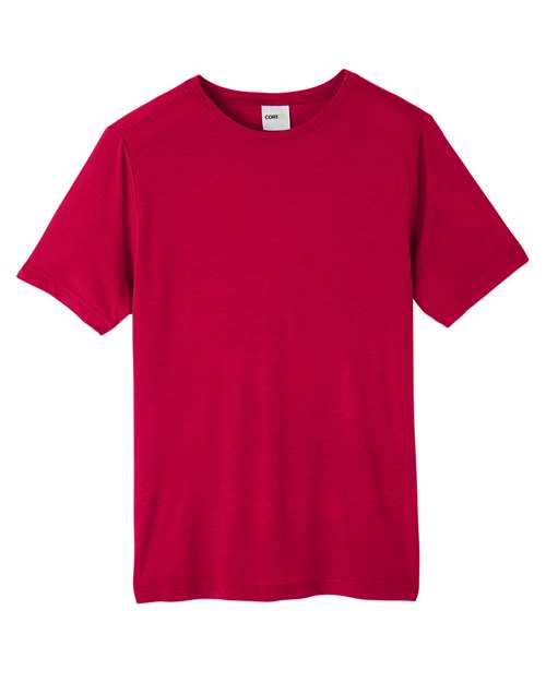 Core 365 CE111 Adult Fusion ChromaSoft Performance T-Shirt #color_CLASSIC RED