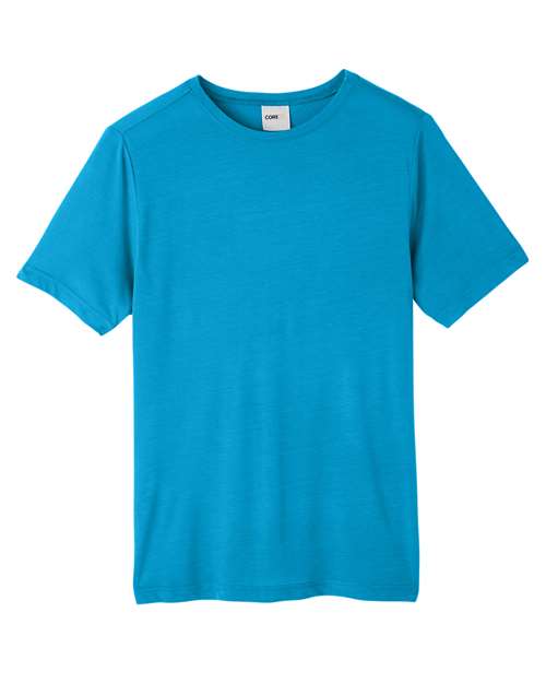 Core 365 CE111 Adult Fusion ChromaSoft Performance T-Shirt #color_ELECTRIC BLUE