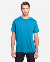Core 365 CE111 Adult Fusion ChromaSoft Performance T-Shirt #color_ELECTRIC BLUE
