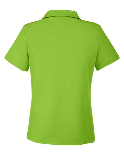 Core 365 CE112W Ladies' Fusion ChromaSoft Pique Polo #color_ACID GREEN