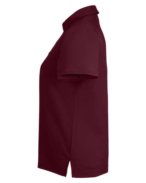 Core 365 CE112W Ladies' Fusion ChromaSoft Pique Polo #color_BURGUNDY