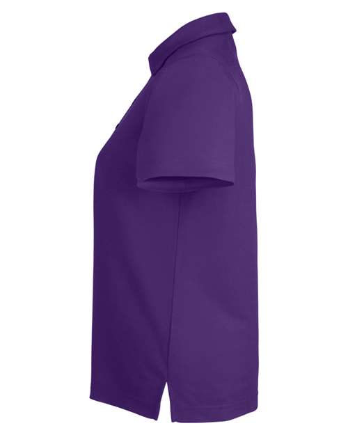 Core 365 CE112W Ladies' Fusion ChromaSoft Pique Polo #color_CAMPUS PURPLE