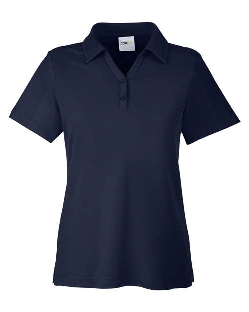 Core 365 CE112W Ladies' Fusion ChromaSoft Pique Polo #color_CLASSIC NAVY