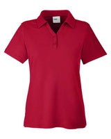 Core 365 CE112W Ladies' Fusion ChromaSoft Pique Polo #color_CLASSIC RED