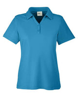 Core 365 CE112W Ladies' Fusion ChromaSoft Pique Polo #color_ELECTRIC BLUE