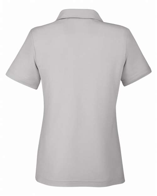 Core 365 CE112W Ladies' Fusion ChromaSoft Pique Polo #color_PLATINUM