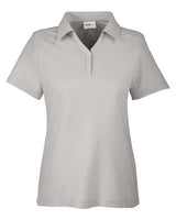 Core 365 CE112W Ladies' Fusion ChromaSoft Pique Polo #color_PLATINUM