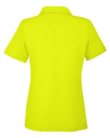 Core 365 CE112W Ladies' Fusion ChromaSoft Pique Polo #color_SAFETY YELLOW