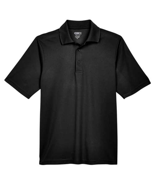 Core 365 88181 Men's Origin Performance Piqu Polo #color_BLACK