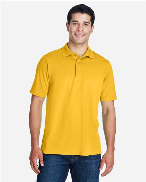 Core 365 88181 Men's Origin Performance Piqu Polo #color_CAMPUS GOLD