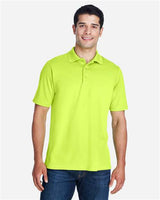 Core 365 88181 Men's Origin Performance Piqu Polo #color_SAFETY YELLOW