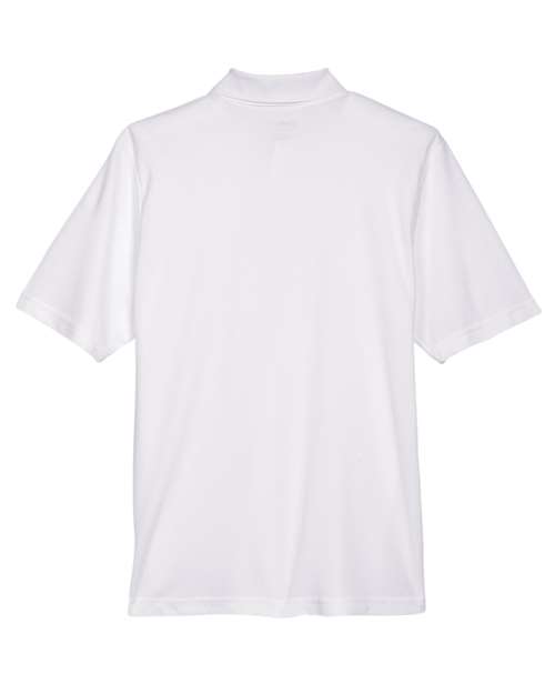 Core 365 88181 Men's Origin Performance Piqu Polo #color_WHITE