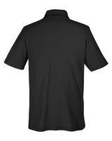 Core 365 CE112 Men's Fusion ChromaSoft Pique Polo #color_BLACK