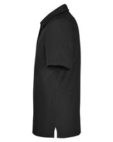 Core 365 CE112 Men's Fusion ChromaSoft Pique Polo #color_BLACK