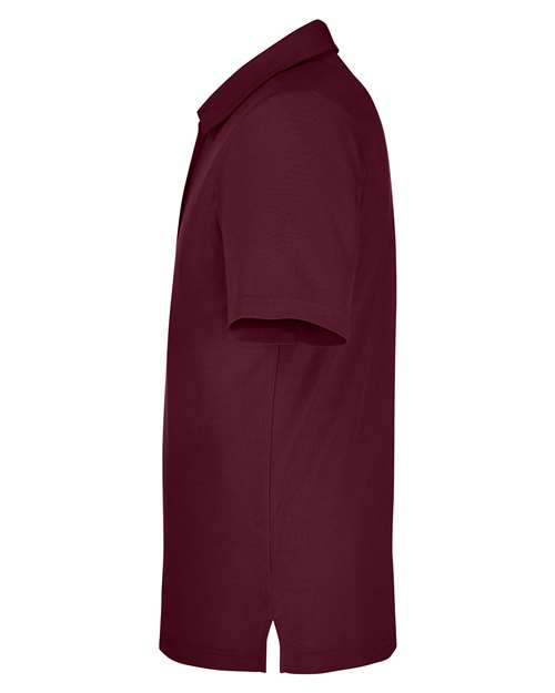 Core 365 CE112 Men's Fusion ChromaSoft Pique Polo #color_BURGUNDY