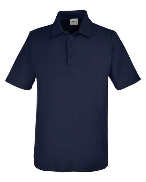 Core 365 CE112 Men's Fusion ChromaSoft Pique Polo #color_CLASSIC NAVY