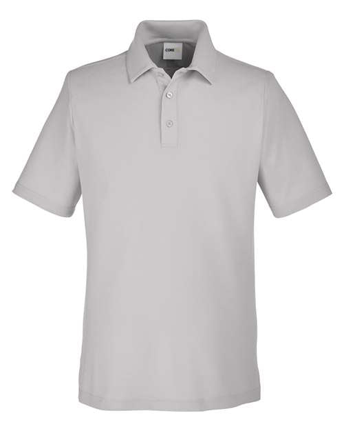 Core 365 CE112 Men's Fusion ChromaSoft Pique Polo #color_PLATINUM