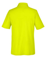 Core 365 CE112 Men's Fusion ChromaSoft Pique Polo #color_SAFETY YELLOW