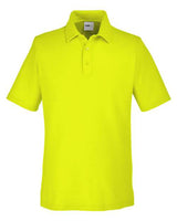 Core 365 CE112 Men's Fusion ChromaSoft Pique Polo #color_SAFETY YELLOW